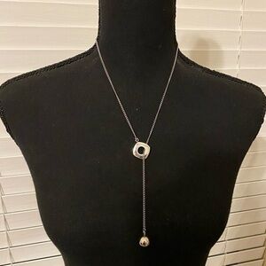 Stainless Steel lariat necklace